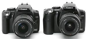 Obrázek č. 5: Canon EOS 300D a 350D