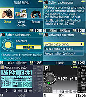 Obrázek č. 22 - Ukázka designu menu