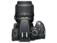 Obr�zek �. 2 - Pohled na horn� ��st apar�tu Nikon D5100