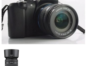 Prodam Samsung NX5 + objektivy 18-55mm a 50-200mm