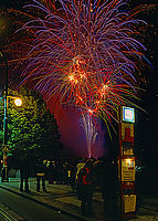 Ohňostroj 60.výročí konce války | Andrej Macenauer Ohňostroj 60.výročí konce války