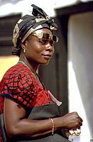 Ghana, pohřební host | Jan Škvára Ghana, pohřební host