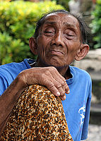 Portrét z balijské vesnice