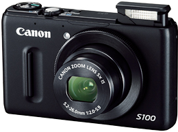 Canon PowerShot S100; www.canon.com