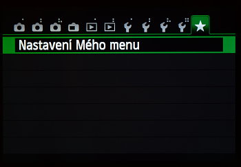 nastavení | (c) Petr Koritina nastavení
