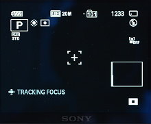 LCD při snímání | © Petr Koritina LCD při snímání