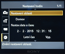 Nastavení | © Petr Koritina Nastavení