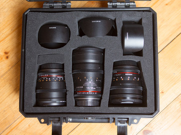 Samyang set objektivu 35, 50, 85 - T1.5, Canon EF mount