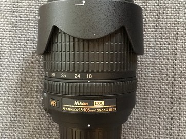 Objektiv Nikon 18-105mm f/3,5-5,6 AF-S DX G ED VR