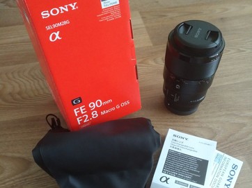 makro objektiv Sony FE 90 mm f 2,8 Macro G OSS