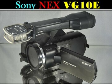 SONY NEX-VG10E **Handycam**Full HDV*E-mount*