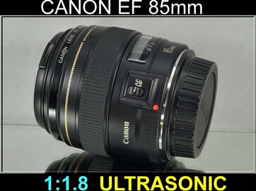 Canon EF 85mm f/1.8 USM Full F Portrétový Objektiv