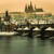 Praha zasněžená i barevná