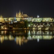 Večerní Pražský hrad