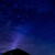 Noční obloha nad hradem Bezděz