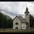 Kostel sv. Ducha u Alpského jezera...