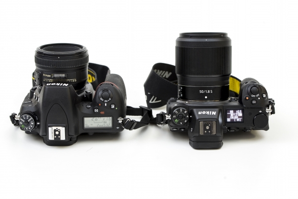 Test Nikonu Z7 - porovnani s D750