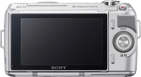 NEX C3 zezadu - mnoho ovladačů tu není | (c) Sony