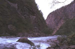 Kaňon řeky Junkerdalselva