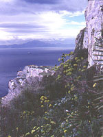 Afrika z Mediterranean steps