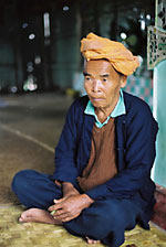 Muž z etnické skupiny Bao