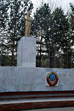 Socha V.I.Lenina v městě Elizovo