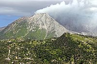 Aktívní sopka Soufriére Hills