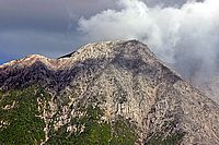 Vrcholové partie Soufriére Hills Volcano