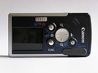 Ixus I5 - zadní strana