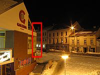 Šum - místo výřezu