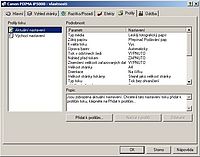 Obr.14: Ovladač, uložení profilů