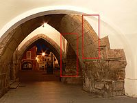 Šum - místa výřezu