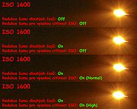 10. Citlivosti 1600 ISO