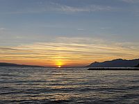 Západ slunce f:35mm