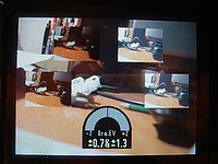 Náhled před expozicí na EVB