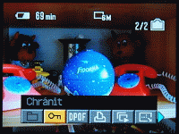 Menu při přehrávání Menu při přehrávání