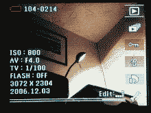 Přehrávání snímků