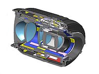 12. Řez konstrukcí objektivu