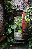 Barong a Královský palác v Ubudu