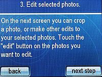 Přímý tisk - úprava fotografií
