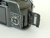 Umístění karty xD