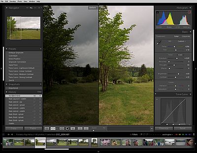 Develop – před a po úpravě Develop – před a po úpravě
