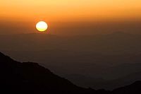 Východ slunce z mojžíšovy hory