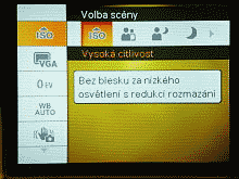 Scénické režimy Scénické režimy