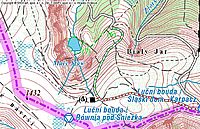 Mapa - Maly Staw