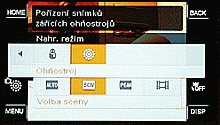 Scénické režimy