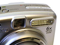 CANON PowerShot A720iS detail blesku