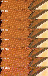 Obrázek č. 17  - 100% výřezy