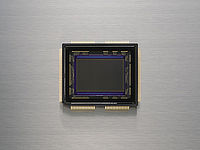 Obrázek č. 16  - Snímací čip fotoaparátu