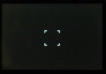 LCD/EVF při snímání